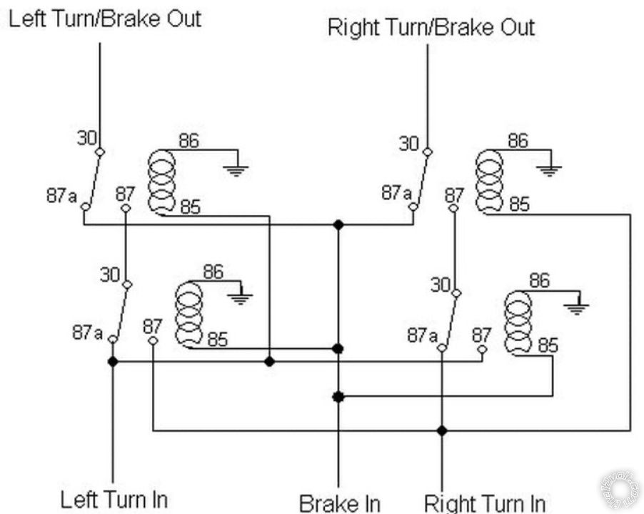 Relays For Trailer Lights From Semi Truck To Fifth Wheel Camper -- posted image.