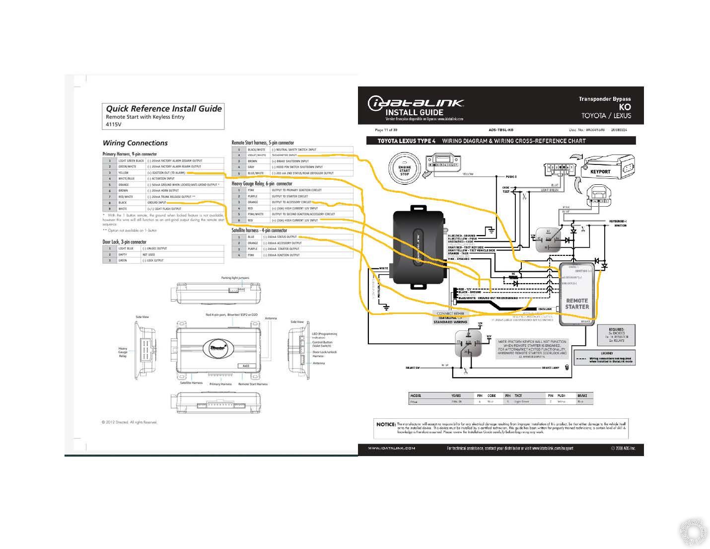 Remote Start Wiring, 2008 Toyota Prius -- posted image.