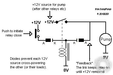 momentary to constant output -- posted image.