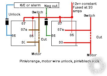 understanding door lock schematic ford - Last Post -- posted image.
