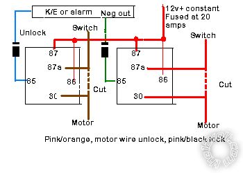 understanding door lock schematic ford -- posted image.