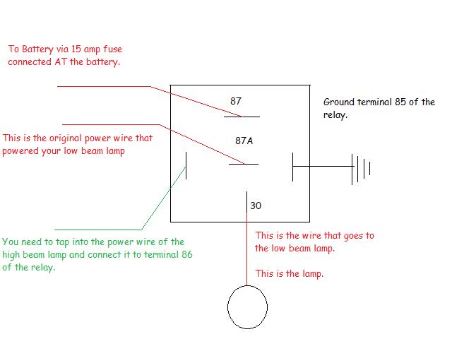 high + low at same time with hid harness? -- posted image.