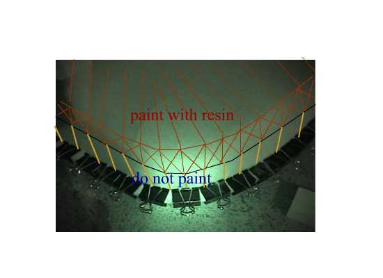 stapling cloth to plastic -- posted image.