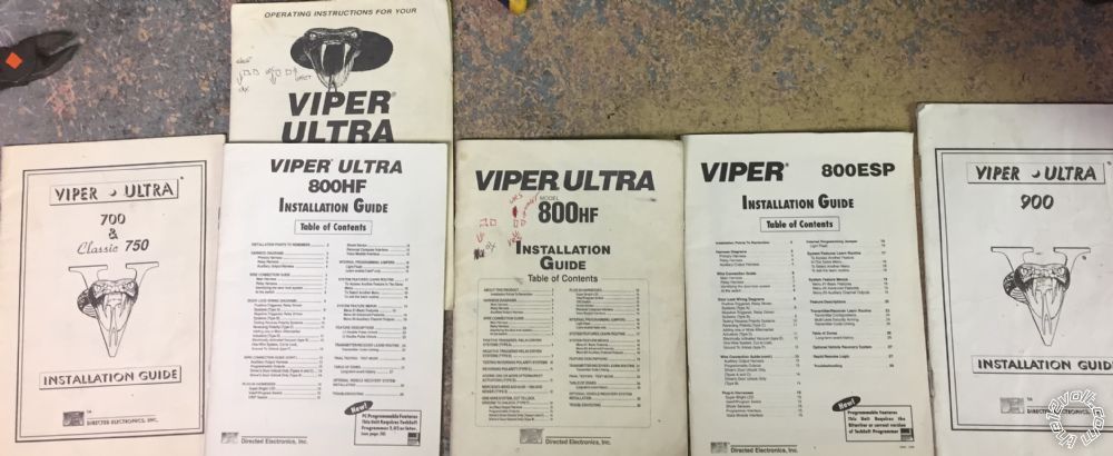Viper Model 900 Installation Manual -- posted image.