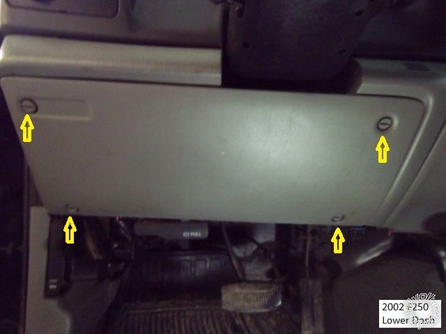 2002-2005 F-250 and F-350 Remote Start Pictorial -- posted image.