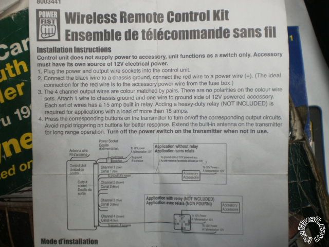 powerfist brand wireless remote kit -- posted image.