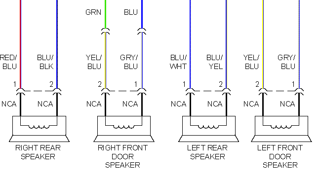 '94 Nissan Quest  premium amp location -- posted image.