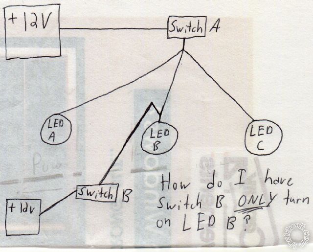 leds to go on with dome light and switch -- posted image.