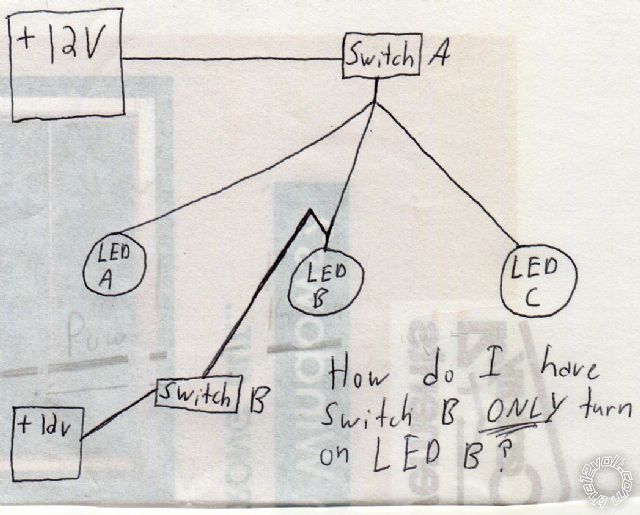 leds to go on with dome light and switch - Last Post -- posted image.