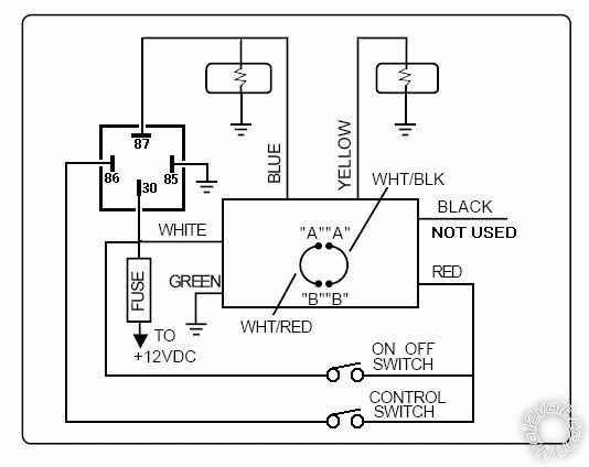 wiring 100w off road lights with flasher - Last Post -- posted image.