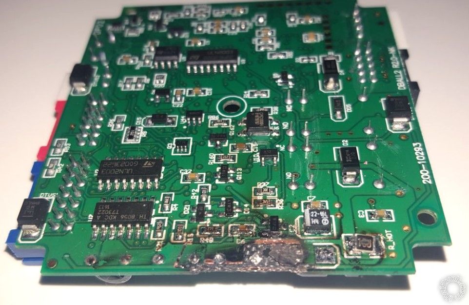 DBALL2 circuit board picture -- posted image.
