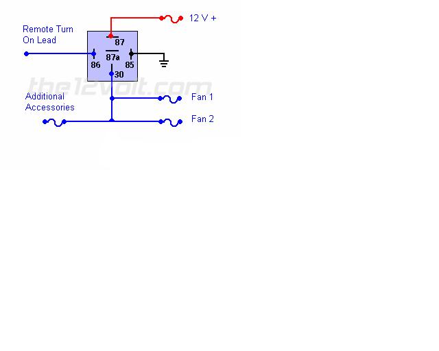 connecting 12v fans for cooling -- posted image.