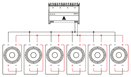 Whats The Best Way To Wire 6 Subs, 6 Svc Subwoofer Wiring Diagram