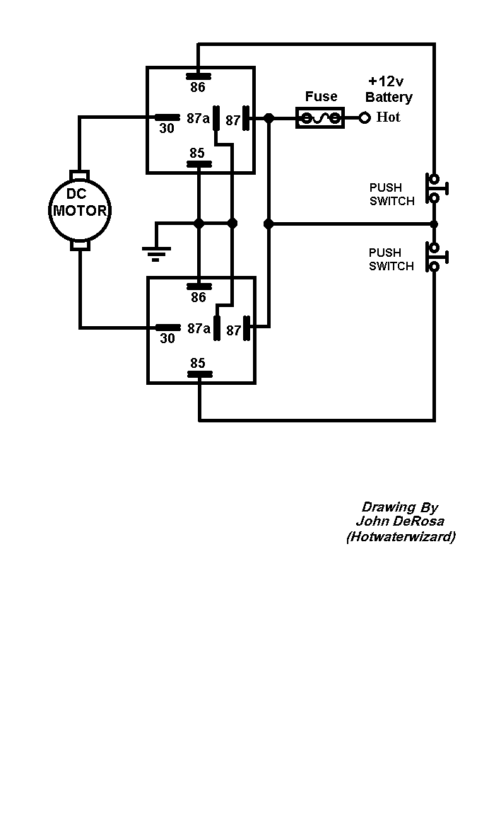 Simple diagram for Power Windows -- posted image.