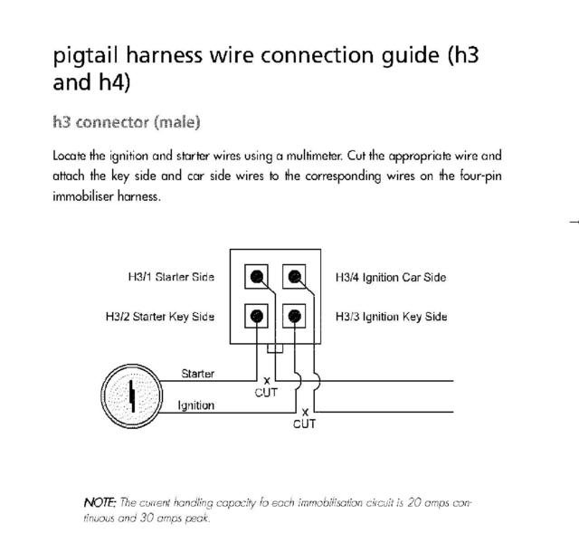 concept 650 pigtail connections -- posted image.