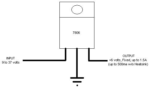 12v converted to 6volts. how to do? -- posted image.