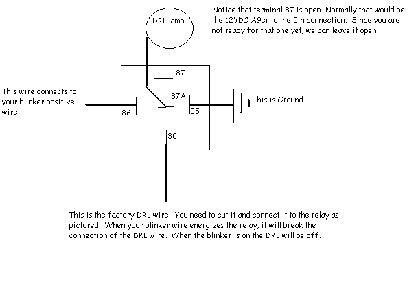 daylight running lights into turn signals -- posted image.
