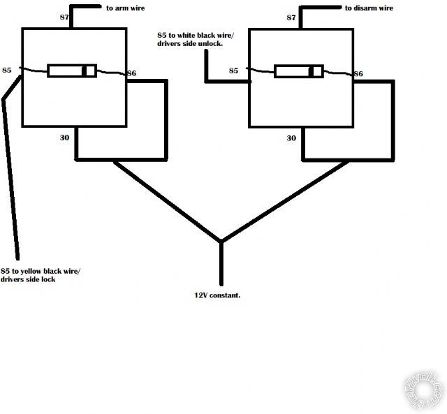 2008 mazda3 door lock and unlock -- posted image.