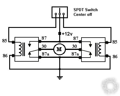 3 way switch, dc motor and polarity chang -- posted image.