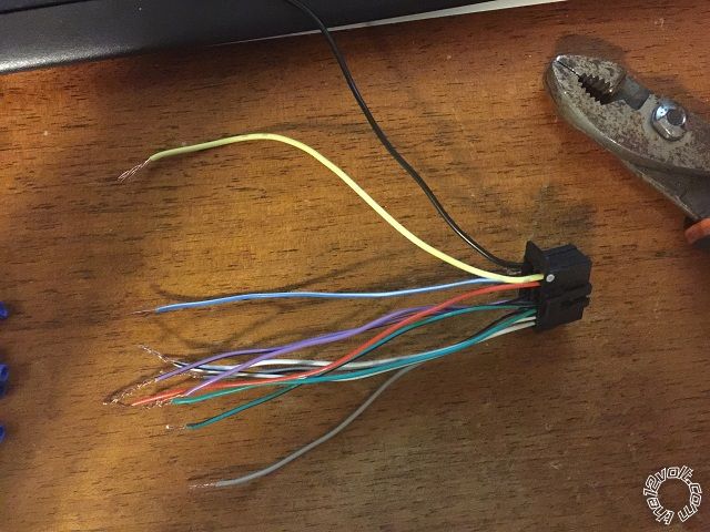 Radio install gone wrong -- posted image.