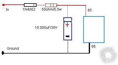 2 3 seconds to trigger relay -- posted image.