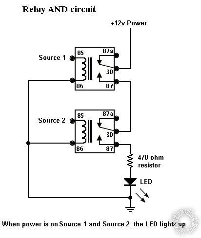 Relay for 2 Triggers and 1 Output -- posted image.