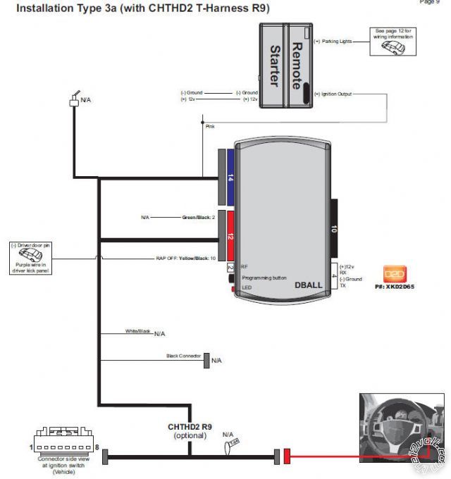 2012 jeep dball2, avital 4103 no power -- posted image.