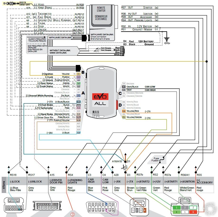 2010 Nissan Xterra, Manual Transmission, Remote Start Confusion -- posted image.