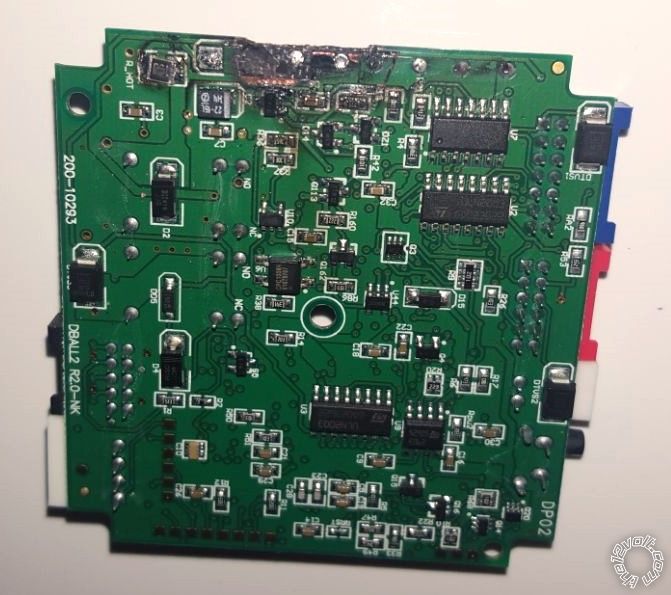 DBALL2 circuit board picture -- posted image.