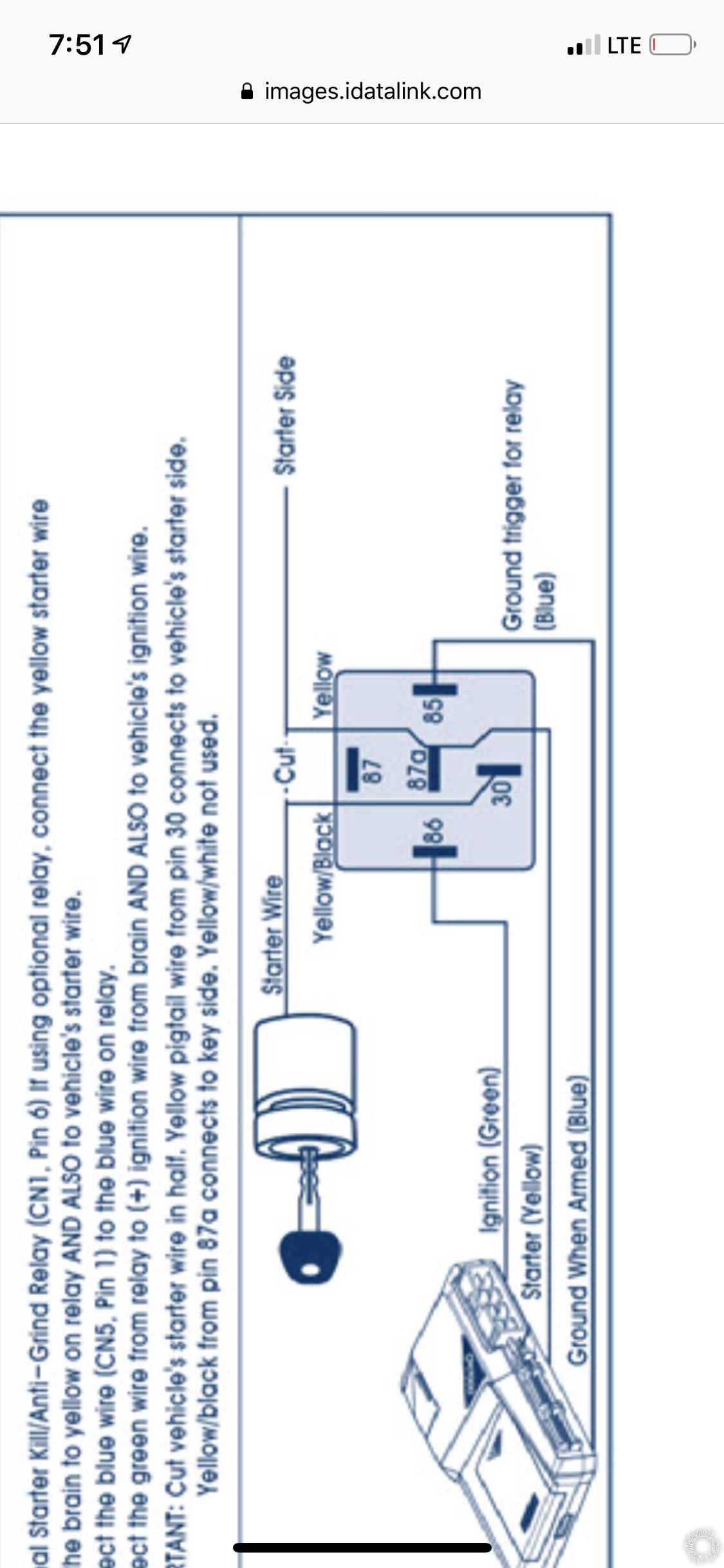 1991 Toyota 4Runner, 5 Speed, Remote Start Issues -- posted image.