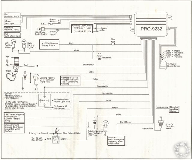 For Car Alarm Wiring Diagram - Wiring Diagram