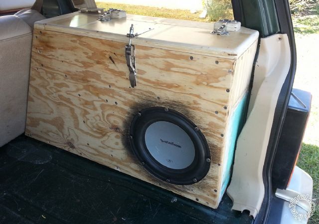 1993 cherokee sub/tool box build - Last Post -- posted image.