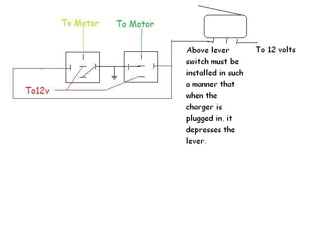 wiring actuator to cig lighter -- posted image.