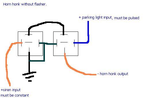 Replacing the Alarm Speaker to Car Horn -- posted image.