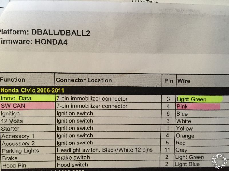 2007 honda civic si dball2 problem - Last Post -- posted image.