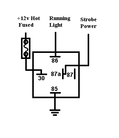 Normaly closed relay -- posted image.