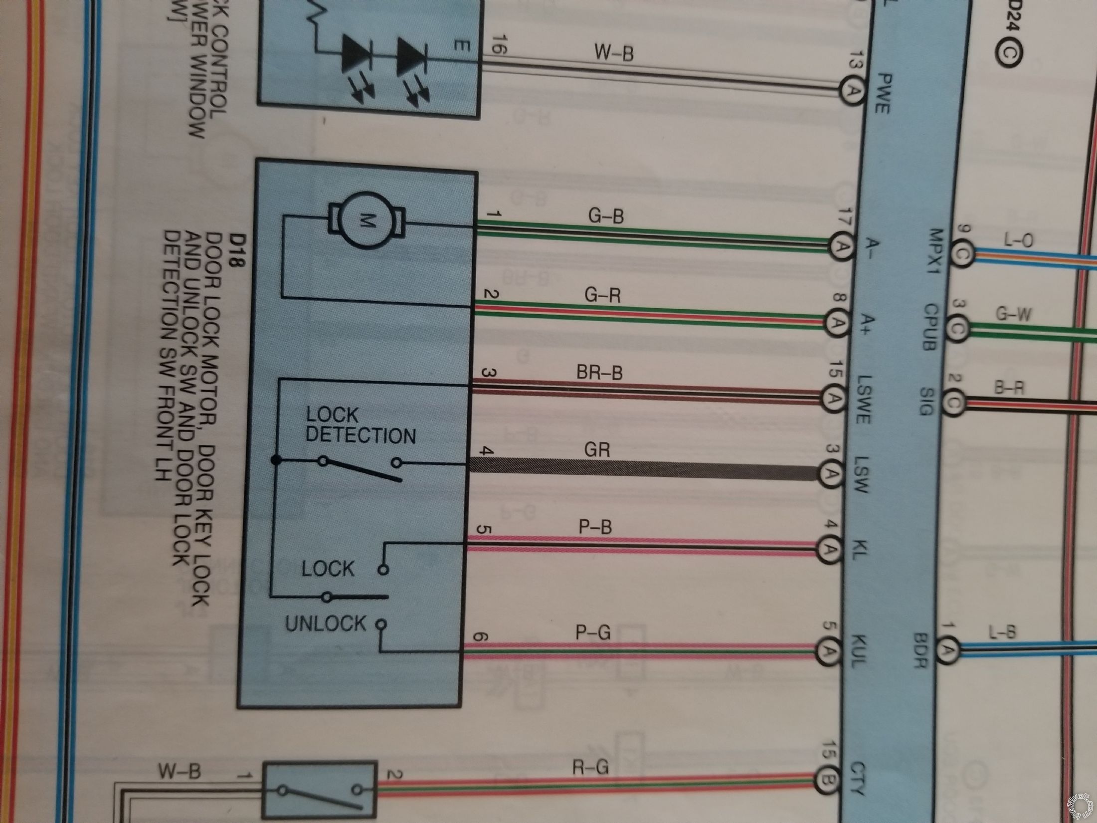 2000 Lexus GS400, Compustar 900AS, Door Lock Relay? -- posted image.