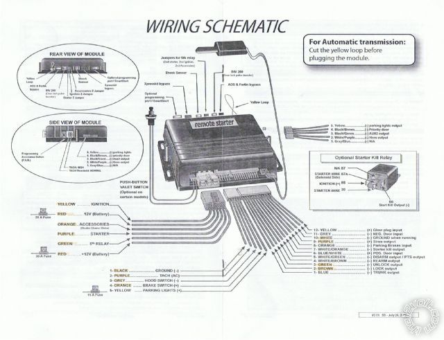 2005 kia sedona pkall bypass issues. -- posted image.