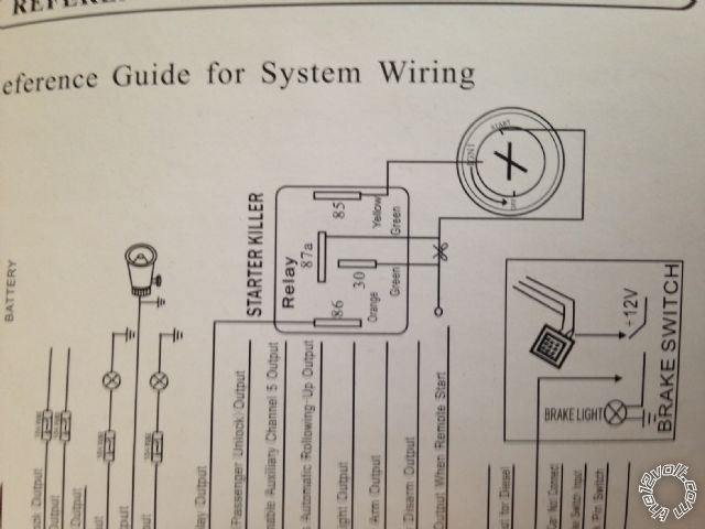 relay, starter kill, 3300 alarm -- posted image.