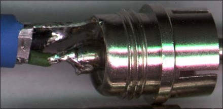 grounding rca wires on a non noisey hu -- posted image.