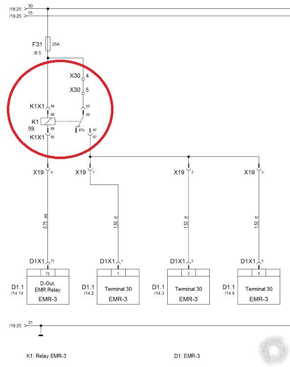 Timer relay with main power supply isolated -- posted image.