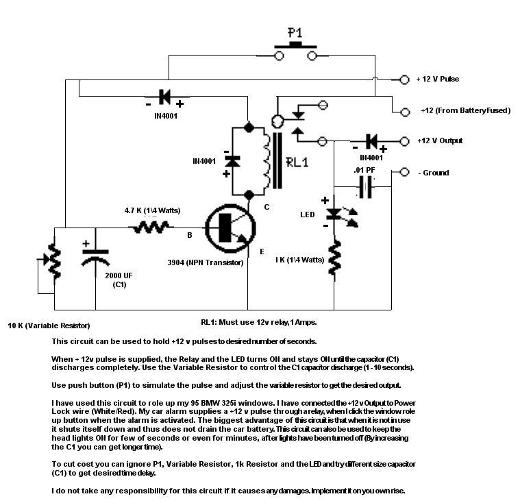 95 BMW325i. Auto role up/down windows - Last Post -- posted image.