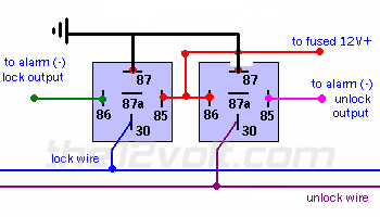 power door locks, alarm, chevy cavalier -- posted image.