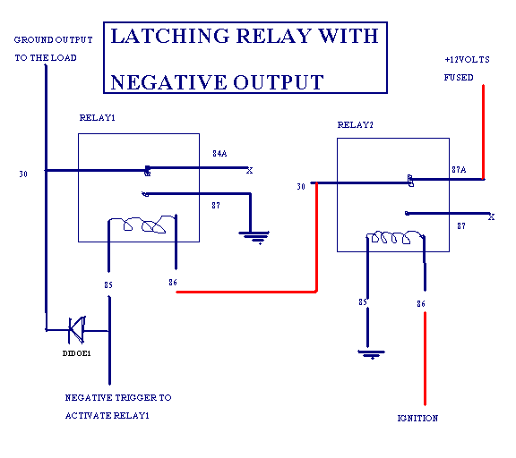 latching relay with negative output - Page 2 - Last Post -- posted image.