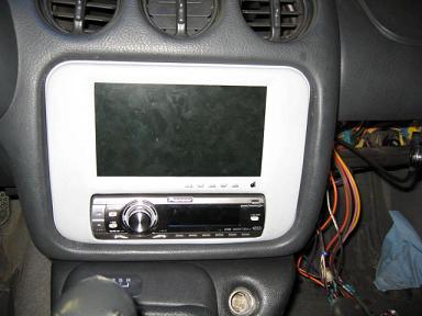 7 inch screen in dash of a firebird -- posted image.