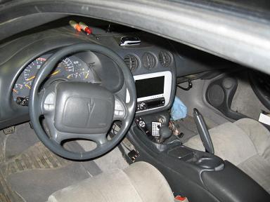 7 inch screen in dash of a firebird -- posted image.