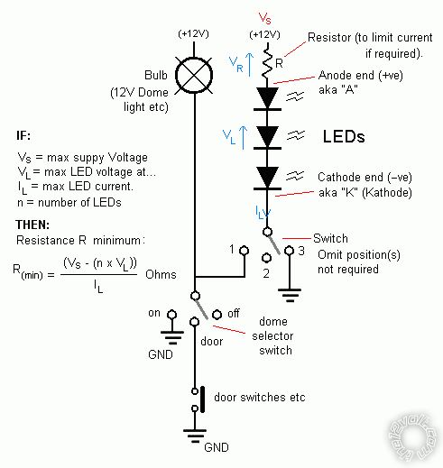 new dome lights with new switch wiring - Page 2 -- posted image.