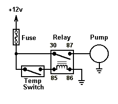 relays electric after run water pump -- posted image.