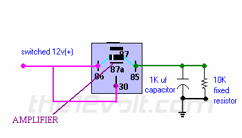 popping noise from subwoofers oem radio -- posted image.