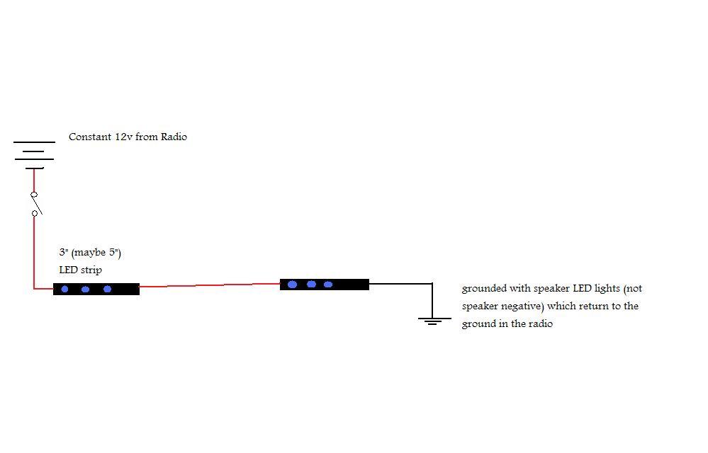 door handle led wiring -- posted image.